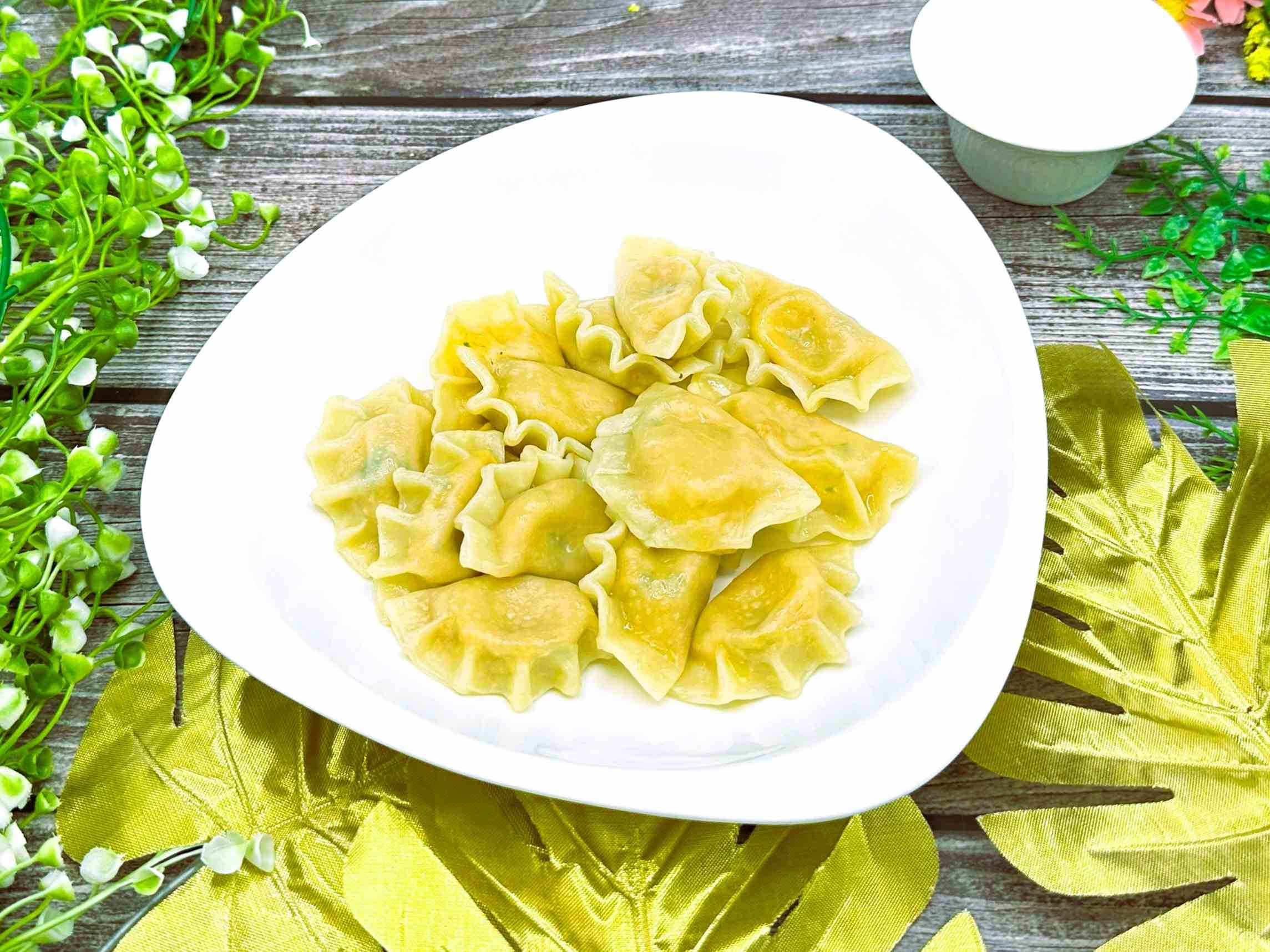 เกี๊ยวกับชีสโฮมเมด