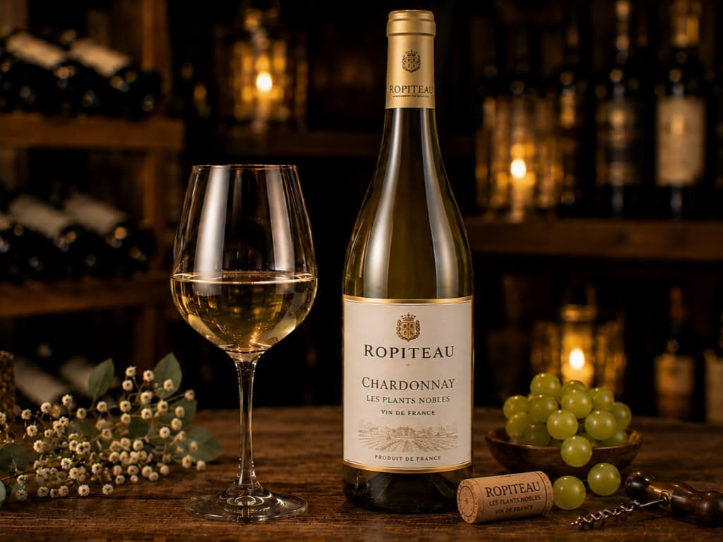ไวน์ขาว ROPITEAU Chardonnay Les Plants Nobles (FR)