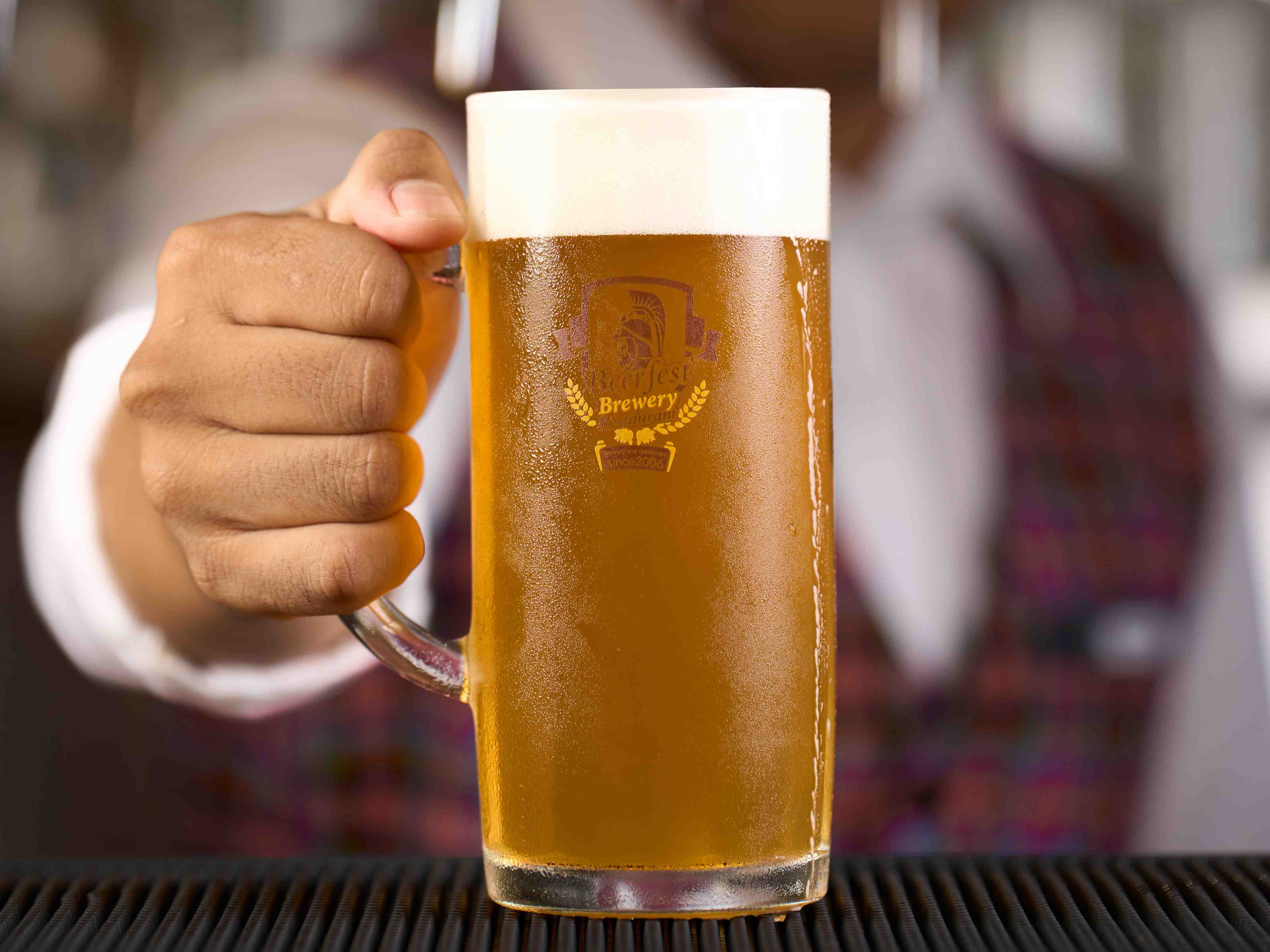 คราฟต์เบียร์สด ลาเกอร์คลาสสิก