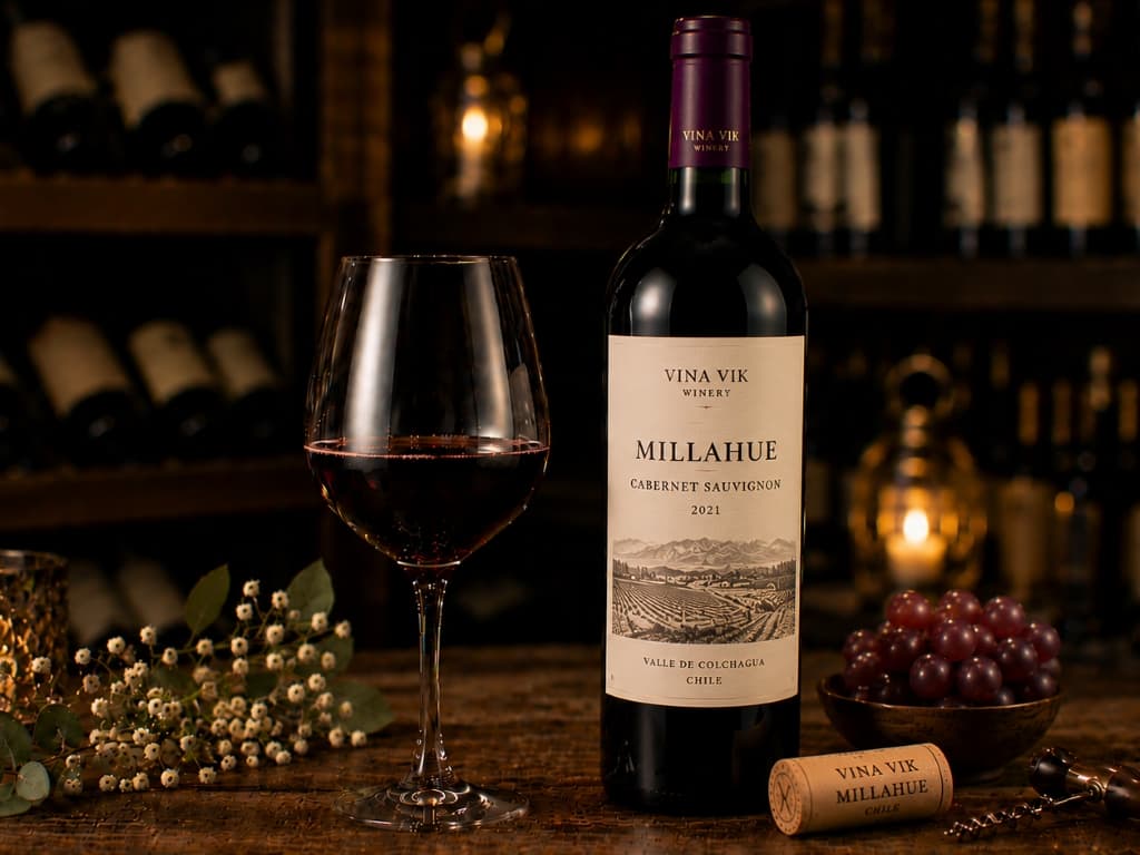 ไวน์แดง VIÑA VIK WINERY   - Millahue - Cabernet Sauvignon- Chile