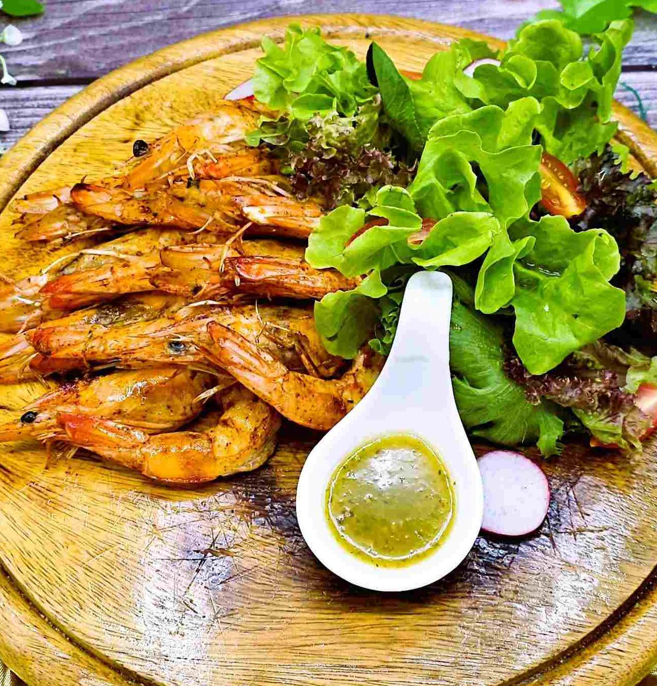 เคบับกุ้งย่าง