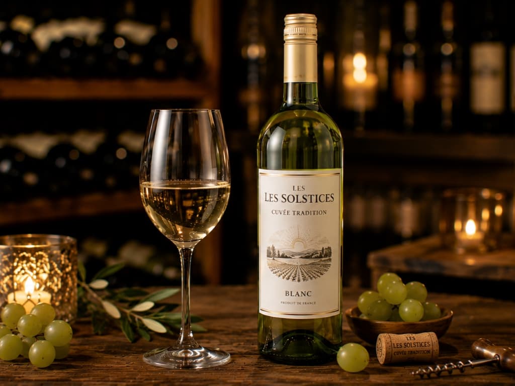 ไวน์ขาว LES SOLSTICES - Cuvee Tradition  Blanc France