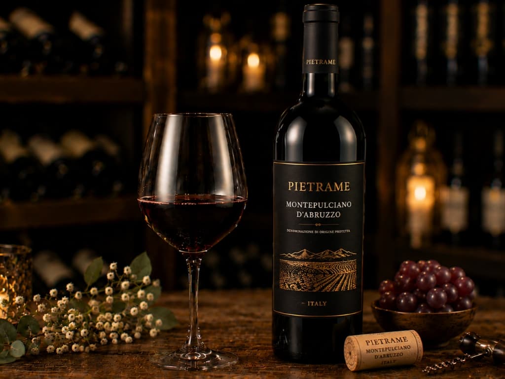 ไวน์แดง PIETRAME MONTEPULCIANO D'ABRUZZO - Italy - 