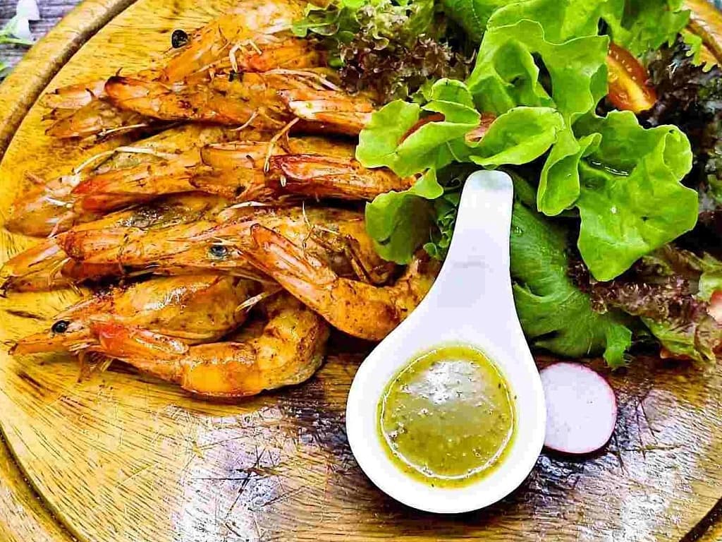 เคบับกุ้งย่าง