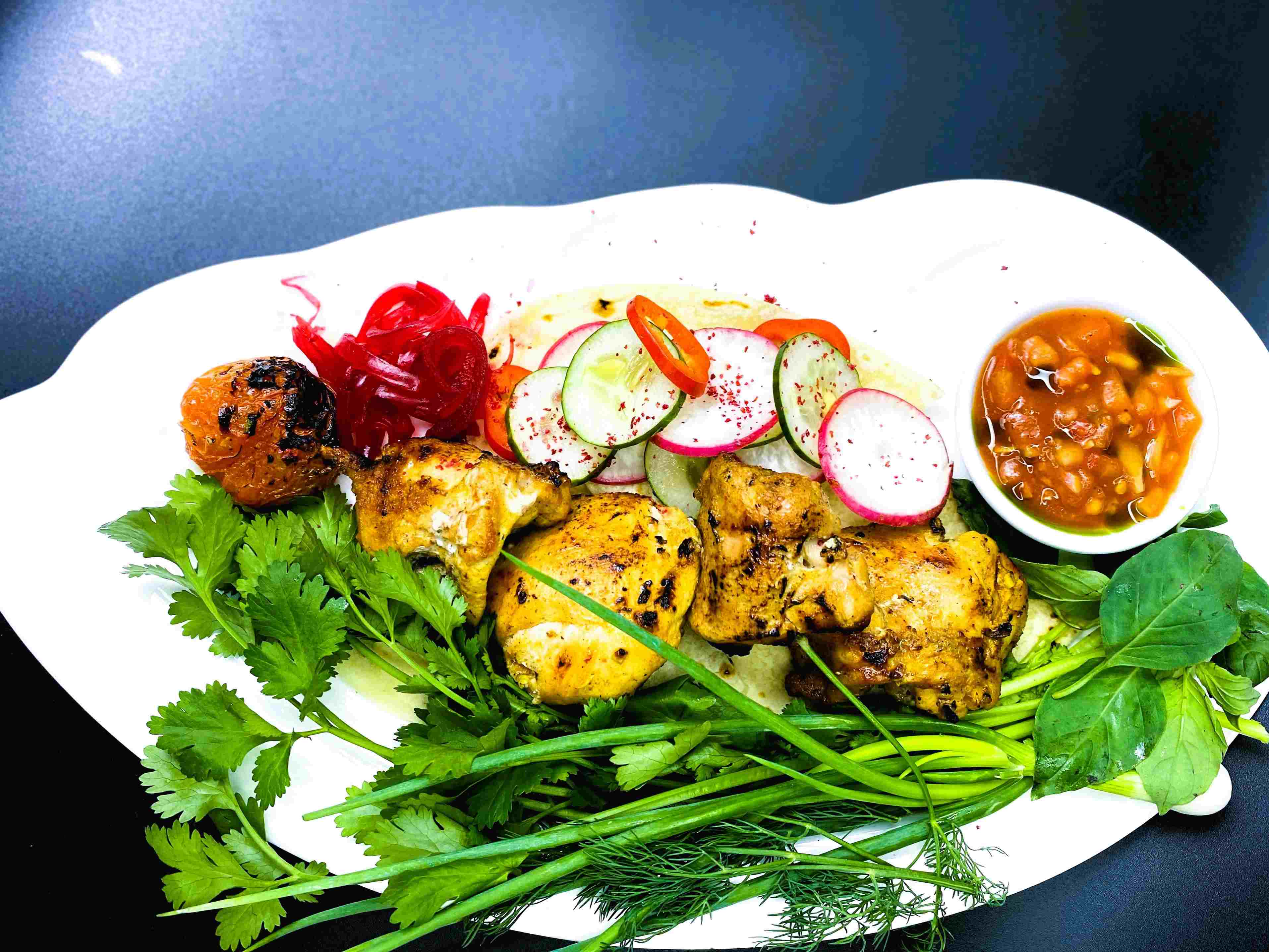 ขาไก่ย่างถ่าน