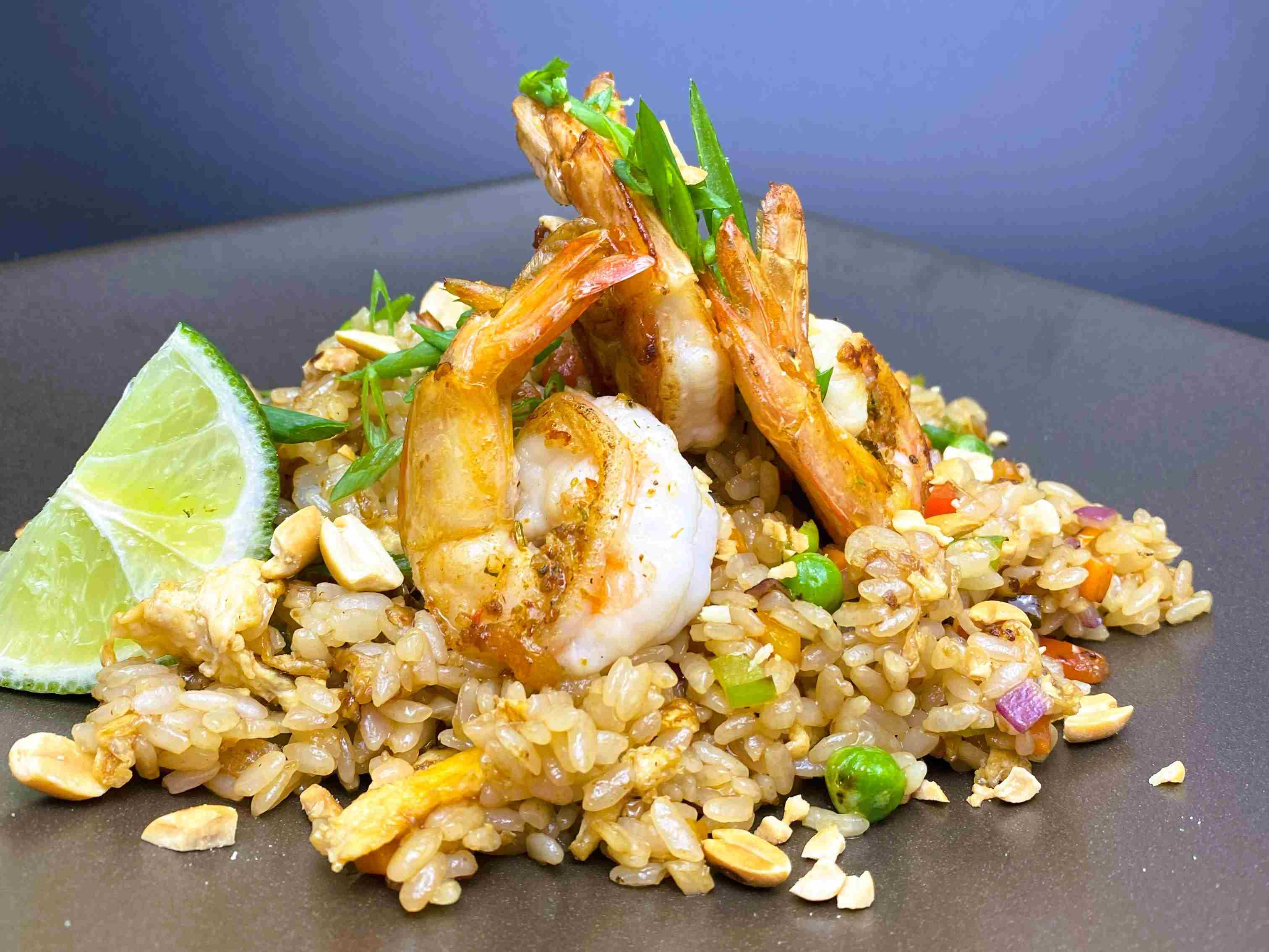 เฟร็ดข้าวญี่ปุ่นผสมกุ้ง