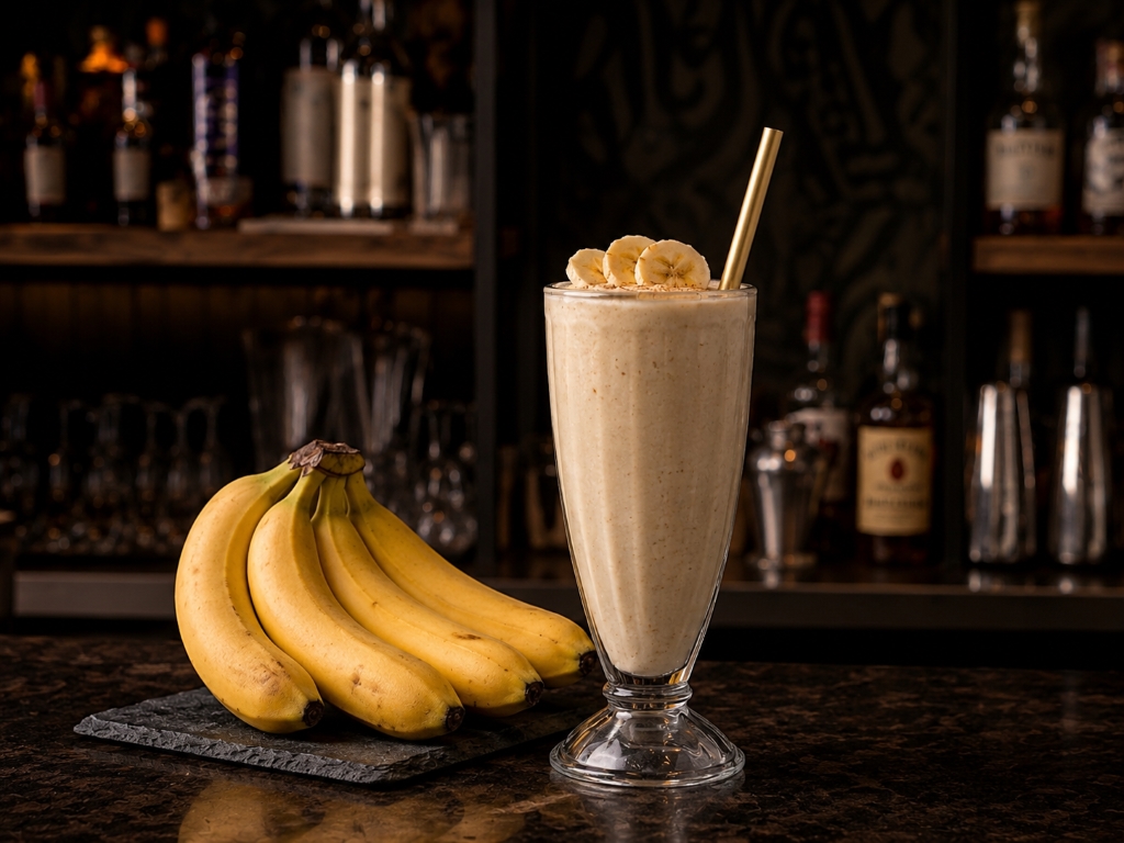 Banana milk shake